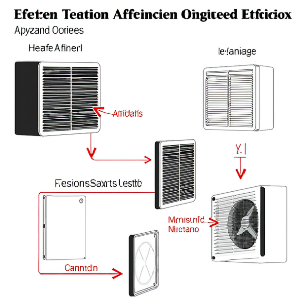 高效送风口安装示意图